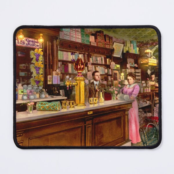Item preview, Pharmacy - The Fountain of Health 1890 designed and sold by Mike Savad Photography.