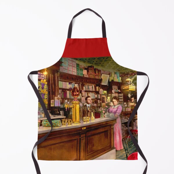 Item preview, Pharmacy -  The Fountain of Health 1890 designed and sold by Mike Savad Photography.