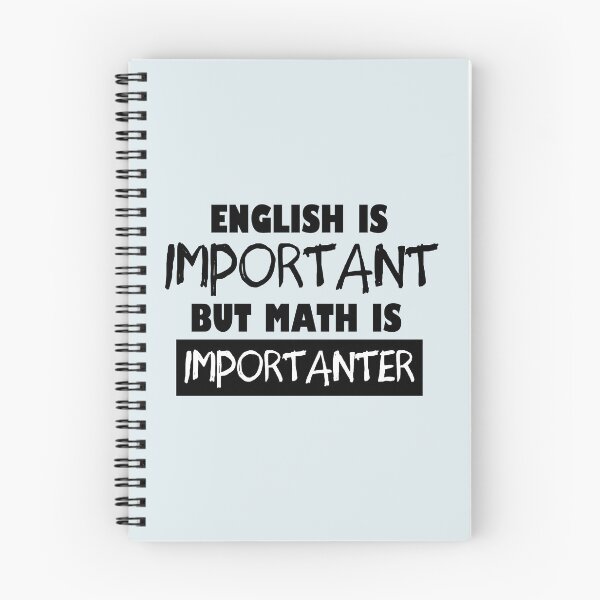 Item preview, English Is Important But Math Is Importanter designed and sold by 1999jack.