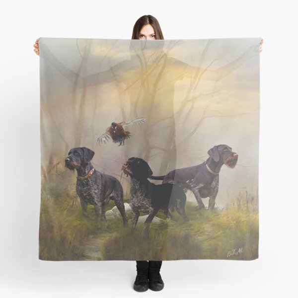 Deutsch drahthaar , gundog Scarf