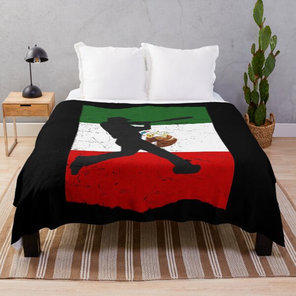 Item preview, Mexico Baseball Flag for Mexican Baseball Fans Distressed Vintage designed and sold by MacAndMoose.