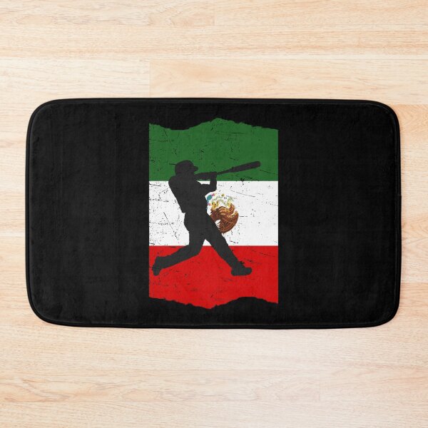 Item preview, Mexico Baseball Flag for Mexican Baseball Fans Distressed Vintage designed and sold by MacAndMoose.