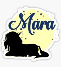 Mara name first name name day Sticker