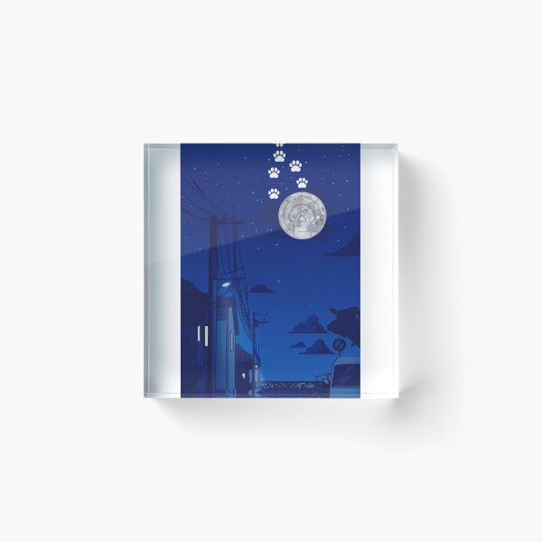 Item preview, Copy of Cat Landscape, lunar cat designed and sold by CRO-DESIGN.