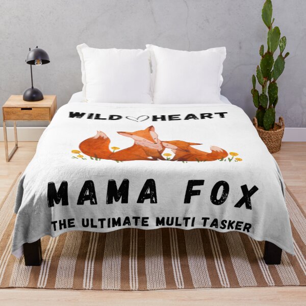 Item preview, Wild Heart Mama Fox " Happy Mother's Day" designed and sold by KMRmerchDesigns.