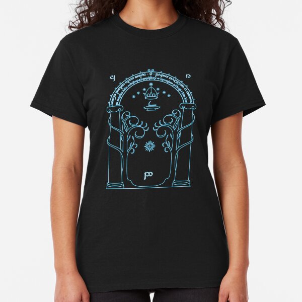 Tree Of Gondor T-Shirt Herr der Ringe Hobbit Saruman Gandalf Frodo Lotr