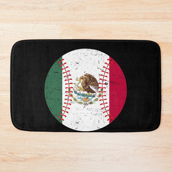 Item preview, Mexico Baseball Flag for Mexican Baseball Fans Distressed Vintage designed and sold by MacAndMoose.