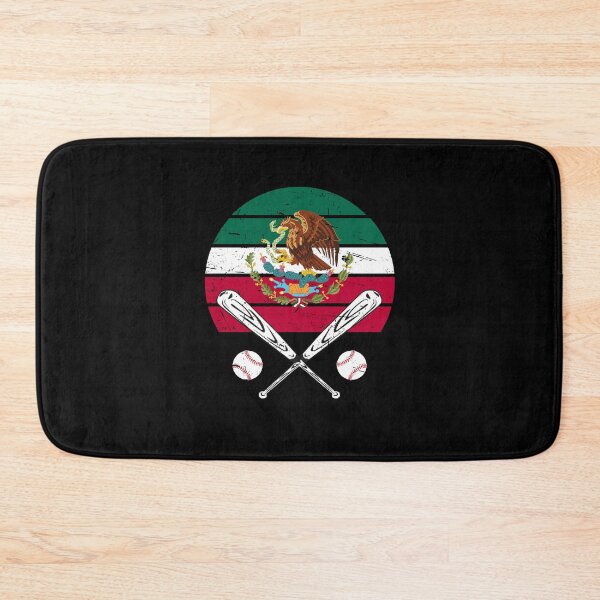 Item preview, Mexico Baseball Flag for Mexican Baseball Fans Distressed Vintage designed and sold by MacAndMoose.