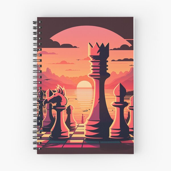 Item preview, Chess Retro Sunset designed and sold by WixWorks.