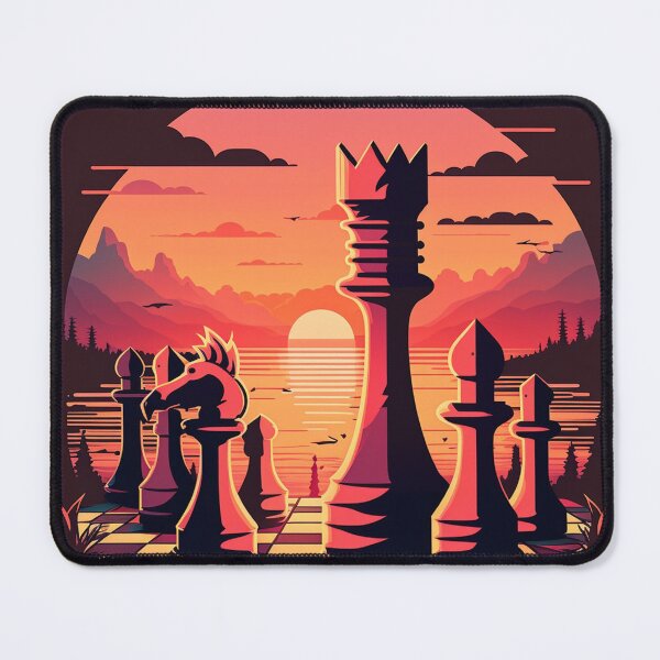 Item preview, Chess Retro Sunset designed and sold by WixWorks.