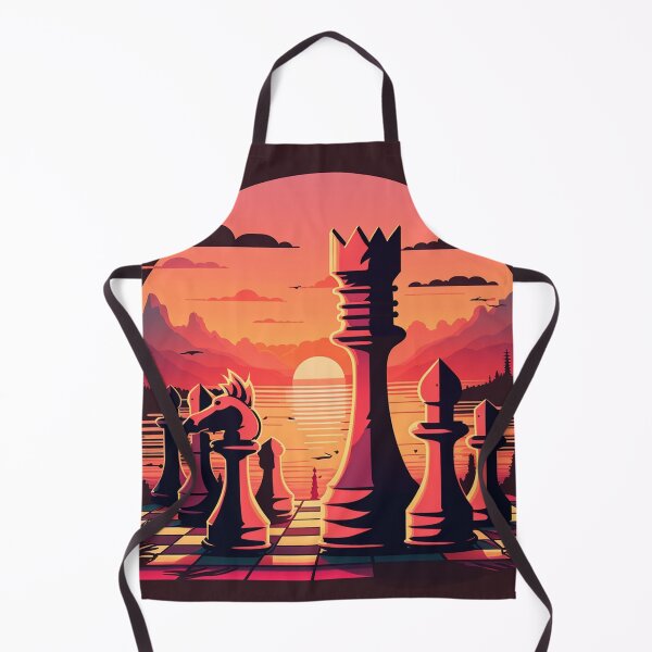 Item preview, Chess Retro Sunset designed and sold by WixWorks.