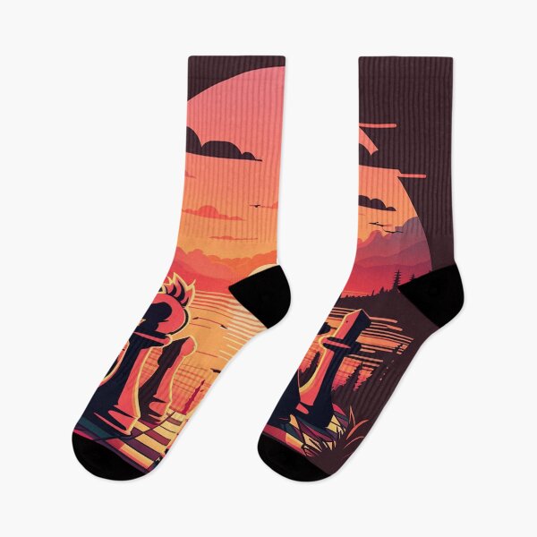 Item preview, Chess Retro Sunset designed and sold by WixWorks.
