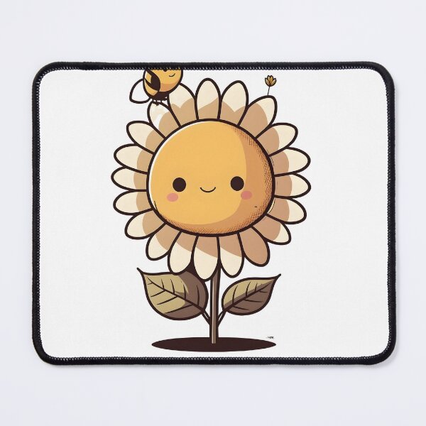 Item preview, bee on a sunflower- cute painting designed and sold by R.L cases and stickers.