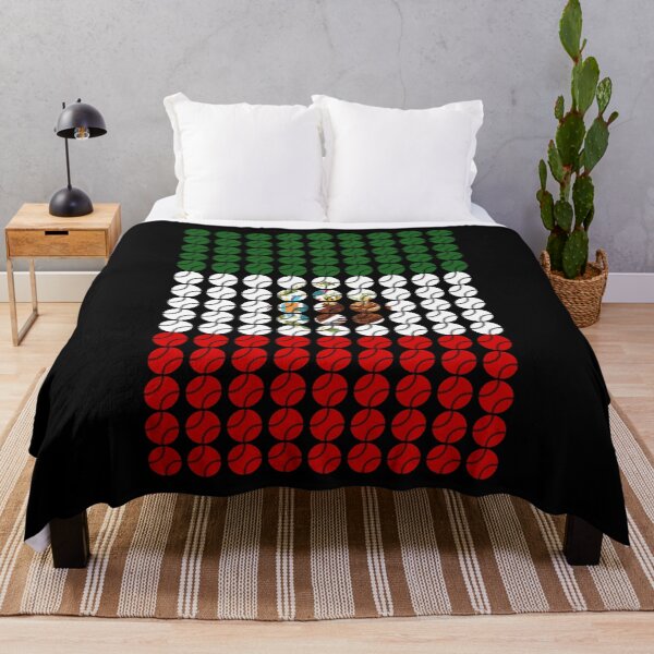 Item preview, Mexico Baseball Flag for Mexican Baseball Fans designed and sold by MacAndMoose.