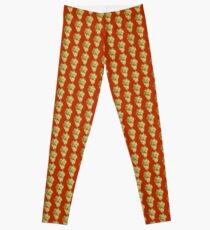 Brahms 4 (Red) Leggings