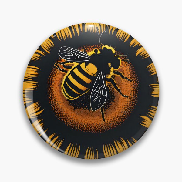 Item preview, bee on a sunflower designed and sold by R.L cases and stickers.