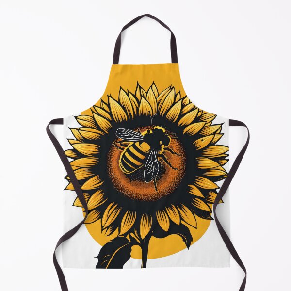 Item preview, bee on a sunflower designed and sold by R.L cases and stickers.