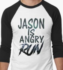 Jason is Angry Men's Baseball ¾ T-Shirt