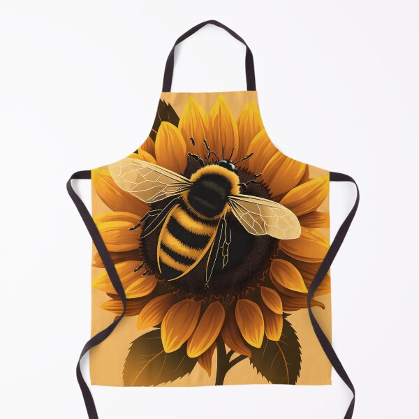 Item preview, bee on a sunflower designed and sold by R.L cases and stickers.