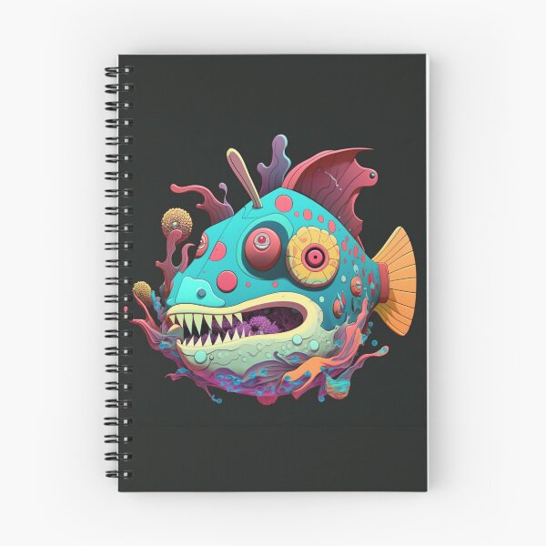 Item preview, Bruxish, the Colorful Psychic Fish in murky waters! designed and sold by Frocentric.