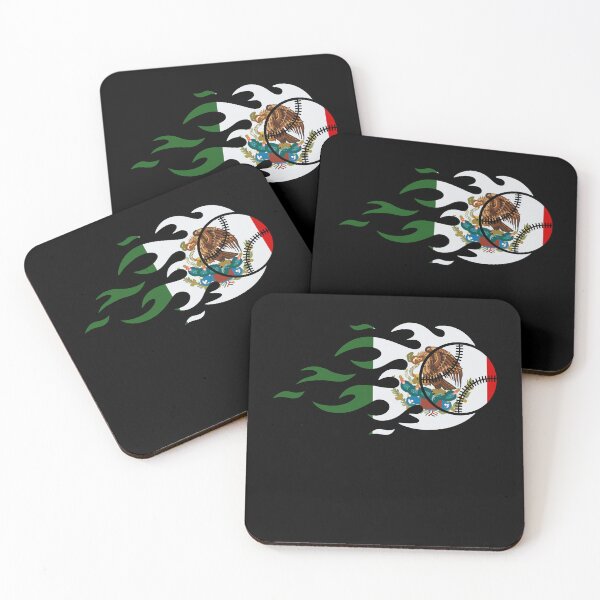 Item preview, Mexico Baseball Flag for Mexican Baseball Fans Distressed Vintage designed and sold by MacAndMoose.