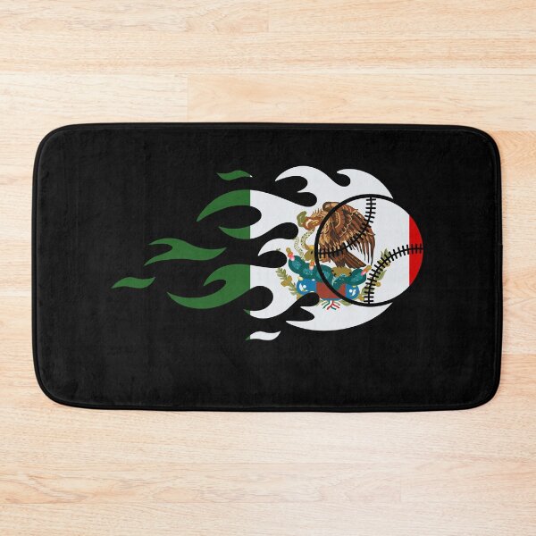 Item preview, Mexico Baseball Flag for Mexican Baseball Fans Distressed Vintage designed and sold by MacAndMoose.