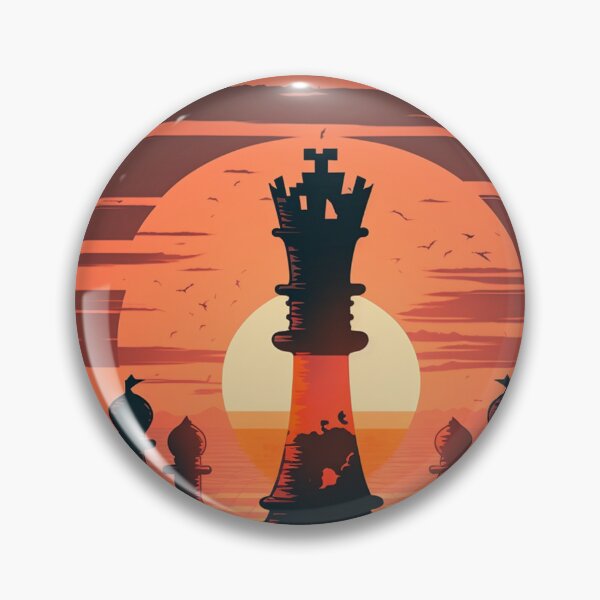 Item preview, Chess Games In Front Of A Sunset designed and sold by WixWorks.