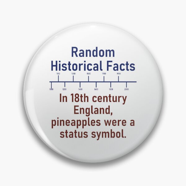 Item preview, In 18th Century England Pineapples  - History Fact designed and sold by CrankyOldDude.
