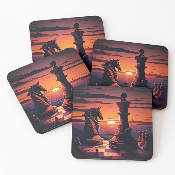 Item preview, Chess Games In Front Of A Sunset designed and sold by WixWorks.
