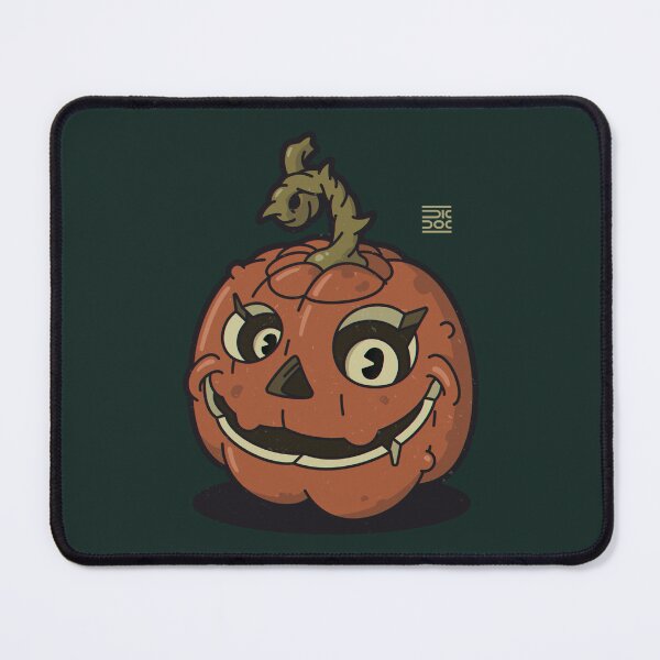 Item preview, Halloween pumpkin | deep green background designed and sold by DicDoc.