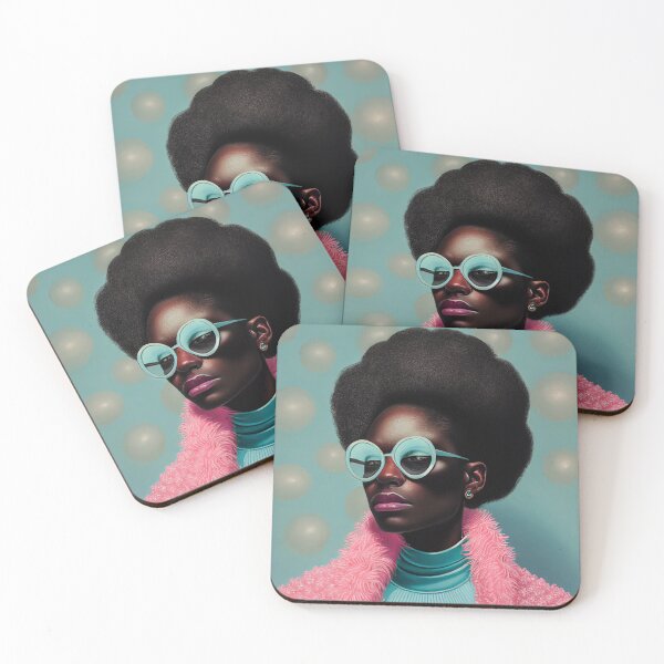 Item preview, The fabulous girl with the pink coat designed and sold by BreimGothe.