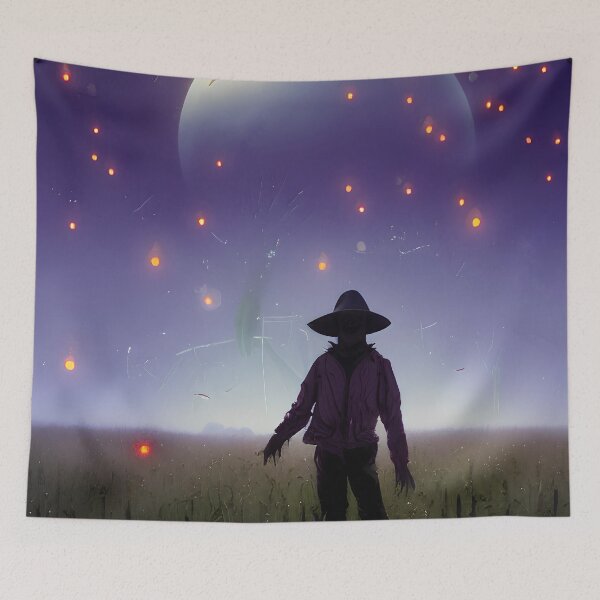 Item preview, Scarecrow and Fireflies designed and sold by toyjesus.