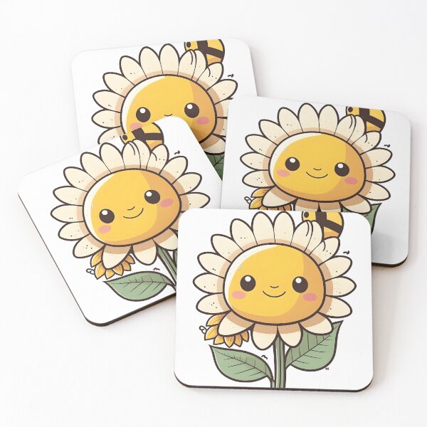 Item preview, bee on a sunflower designed and sold by R.L cases and stickers.