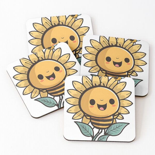 Item preview, bee on a sunflower designed and sold by R.L cases and stickers.