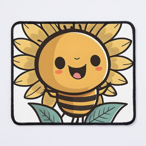 Item preview, bee on a sunflower designed and sold by R.L cases and stickers.