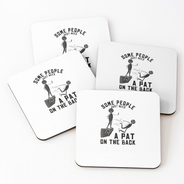 Item preview, Pat On The Back Funny Adult Sarcastic Design designed and sold by abdilahe60.