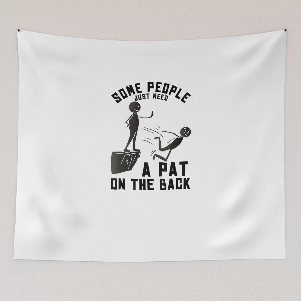Item preview, Pat On The Back Funny Adult Sarcastic Design designed and sold by abdilahe60.