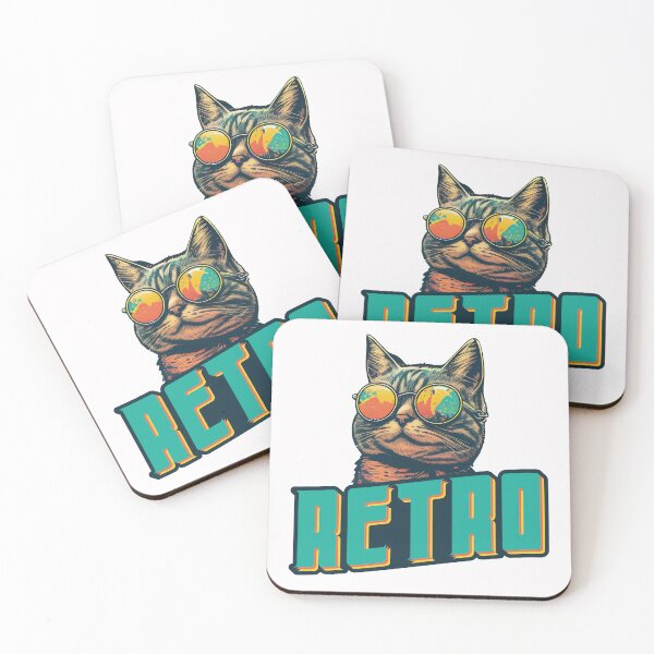 Item preview, Retro Cat designed and sold by Mffl84.