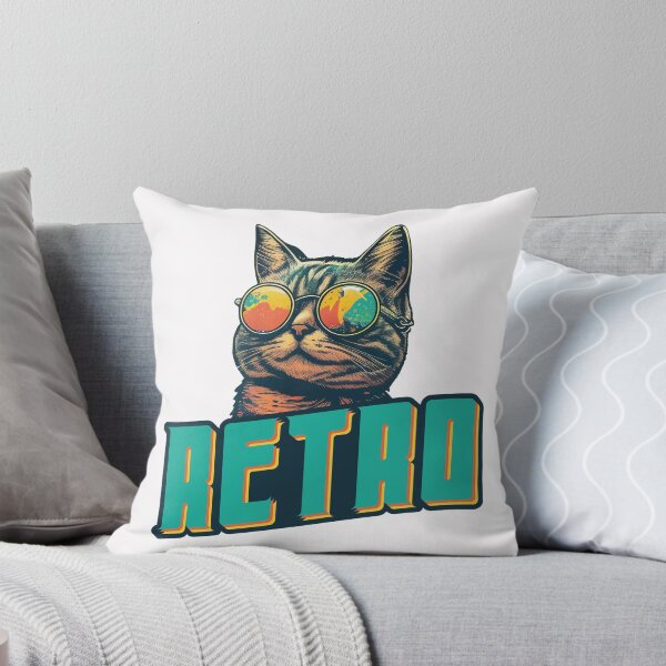 Item preview, Retro Cat designed and sold by Mffl84.