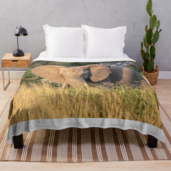 Item preview, Lone Elephant Botswana Africa designed and sold by PhotoArt by Joan Carroll.