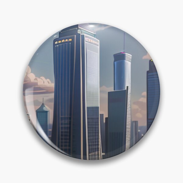 Item preview, Experience the Majestic Heights of City Life with This Big City designed and sold by CreationP.