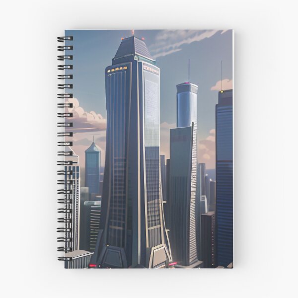 Item preview, Experience the Majestic Heights of City Life with This Big City designed and sold by CreationP.