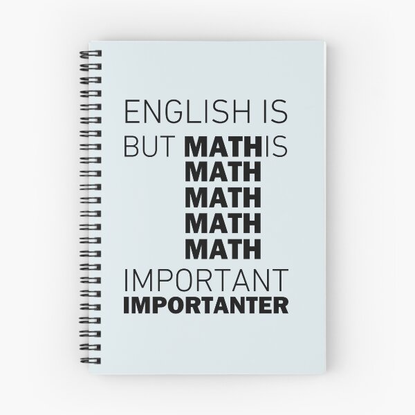 Item preview, English Is Important But Math Is Importanter designed and sold by 1999jack.