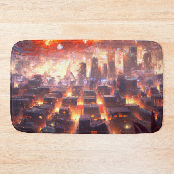Item preview, The Burning City designed and sold by The Iconic Minimalist.