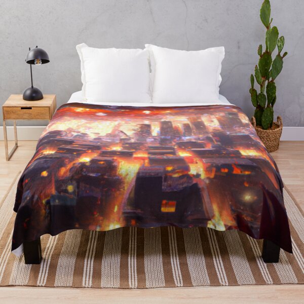 Item preview, The Burning City designed and sold by The Iconic Minimalist.