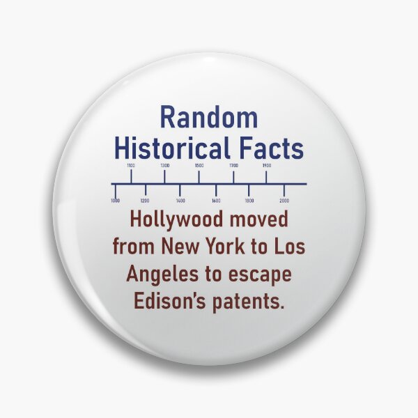 Item preview, Hollywood Moved From New York - History Fact designed and sold by CrankyOldDude.