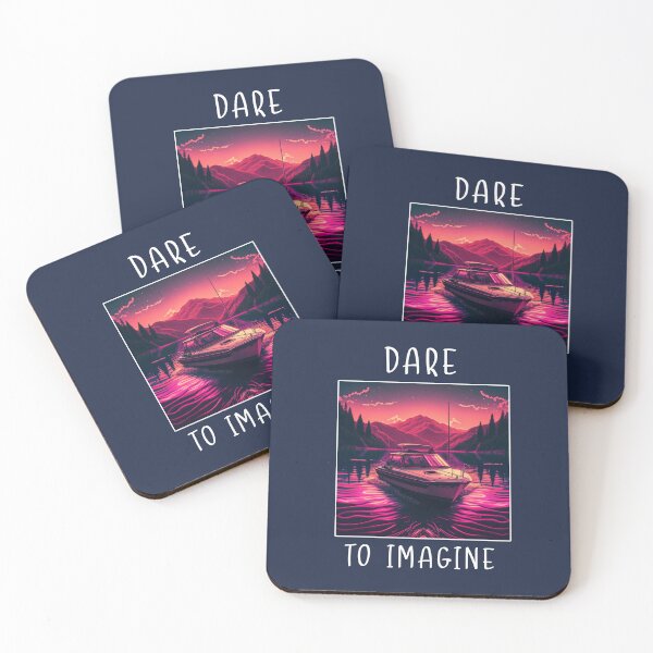 Item preview, Dare to Imagine - Boat in a Lake designed and sold by NaNaSpaceStore.