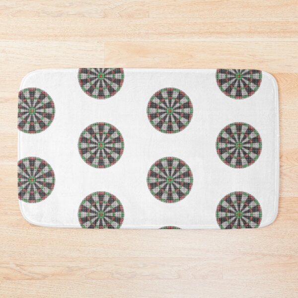 Artikelvorschau, Dartboard Halftone - Geschenk für Dartspieler entworfen und verkauft von CourtOfApparel.