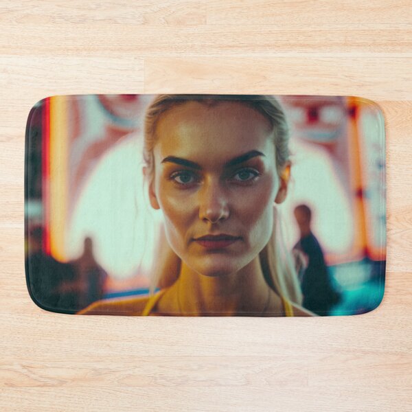 Item preview, Blond woman at the funfair designed and sold by jsebouvi.