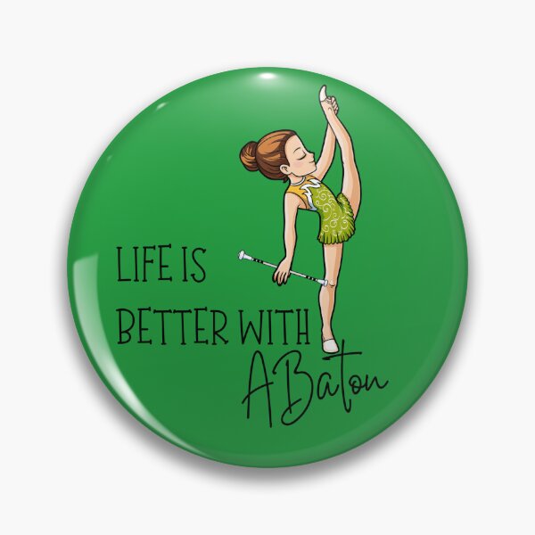 Item preview, Life is Better with a Baton designed and sold by MsMaj.